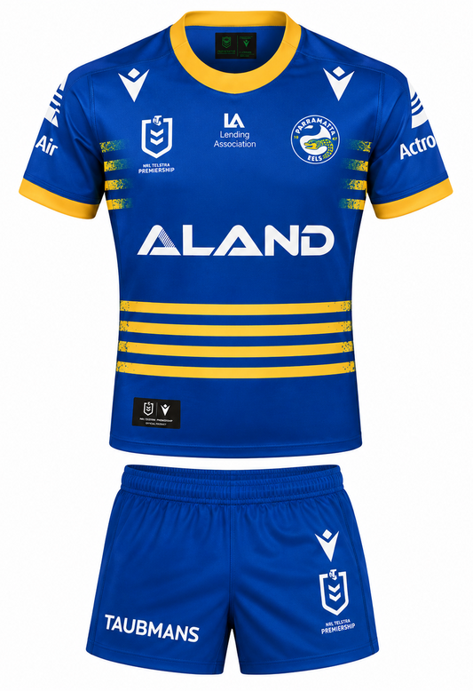 Parramatta Eels 2023 NRL Toddler Home Jersey Sizes 000-1