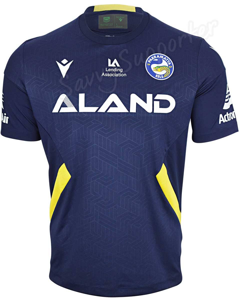 Parramatta Eels 2023 NRL Mens Navy Training Shirt
