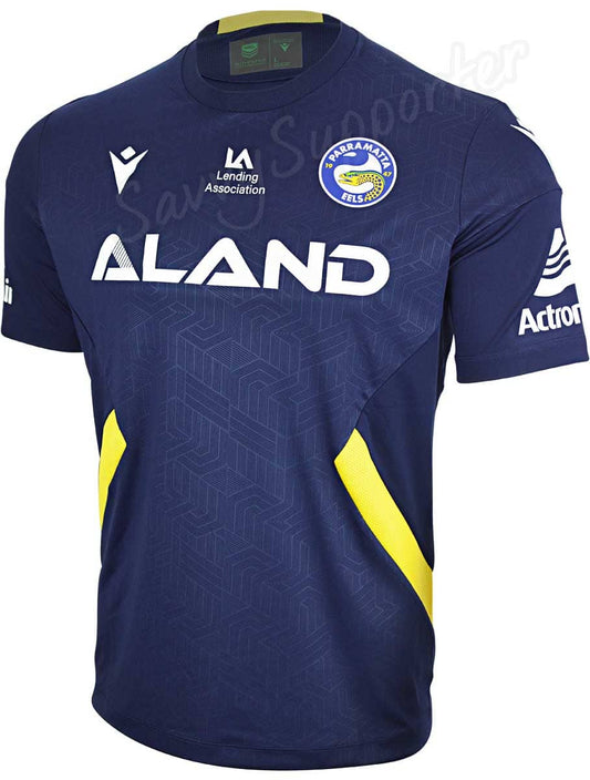 Parramatta Eels 2023 NRL Mens Navy Training Shirt