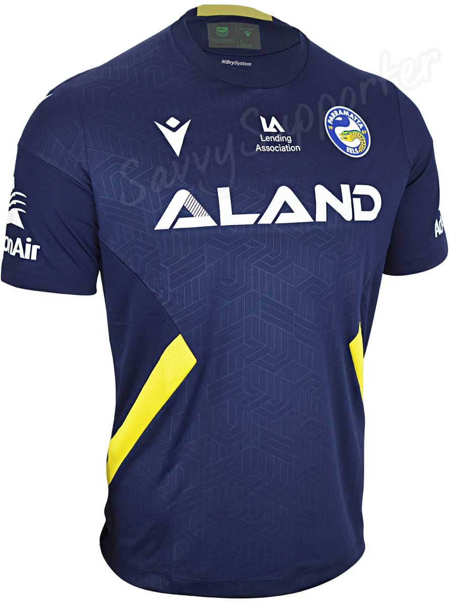 Parramatta Eels 2023 NRL Mens Navy Training Shirt