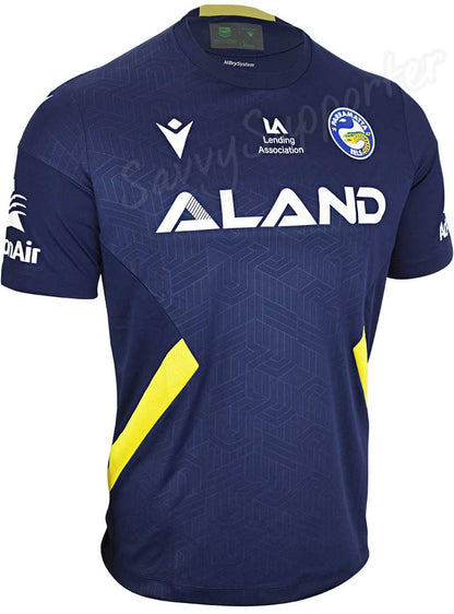 Parramatta Eels 2023 NRL Mens Navy Training Shirt