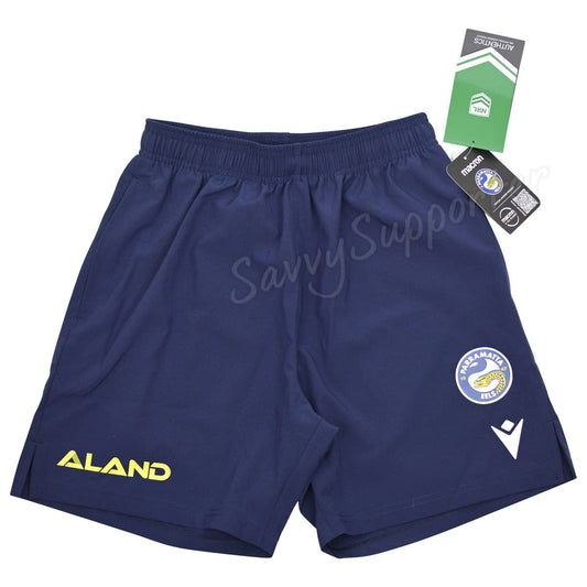 Parramatta Eels NRL Kids Navy Training Shorts