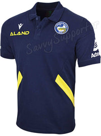 Parramatta Eels 2023 NRL Kids Navy Polo Shirt