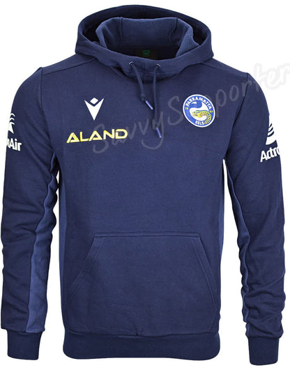 Parramatta Eels 2023 NRL Mens Navy Travel Hoody