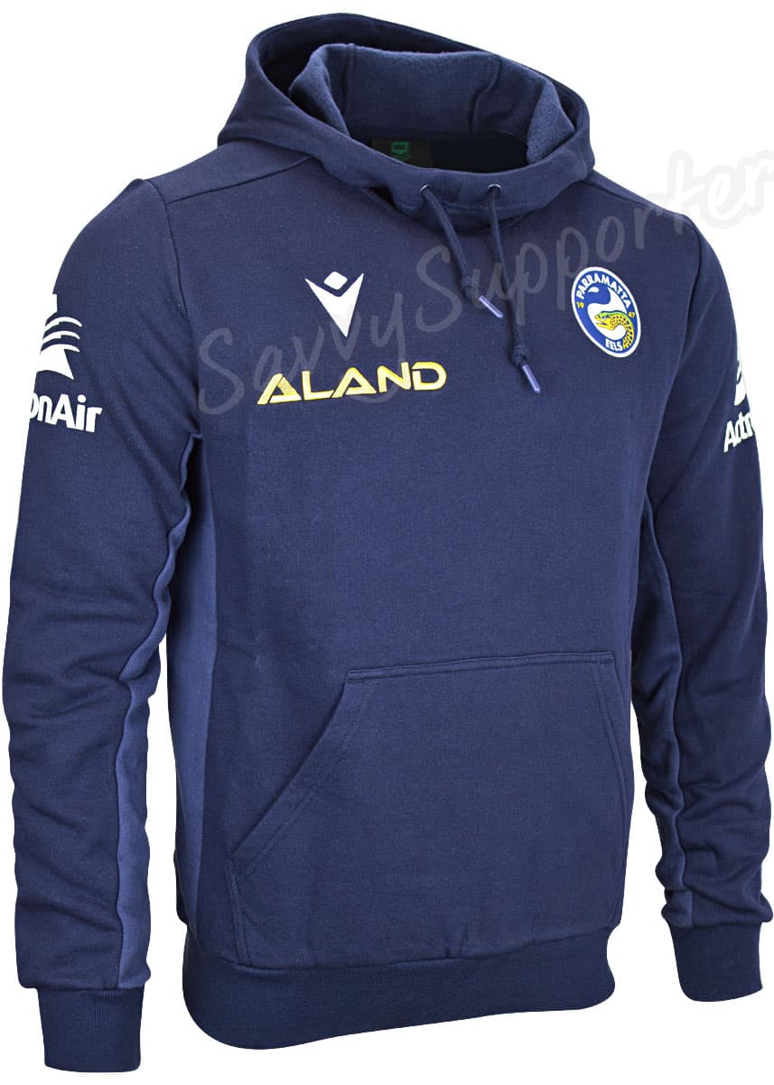 Parramatta Eels 2023 NRL Mens Navy Travel Hoody