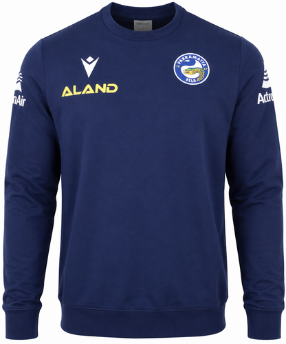 Parramatta Eels NRL Mens Travel Crew Jumper