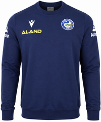 Parramatta Eels NRL Mens Travel Crew Jumper