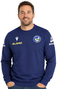 Parramatta Eels NRL Mens Travel Crew Jumper
