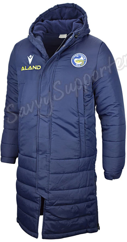 Parramatta Eels 2023 NRL Mens Padded Bench Jacket
