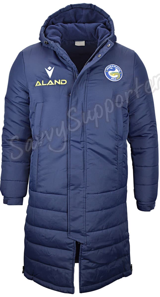 Parramatta Eels 2023 NRL Mens Padded Bench Jacket