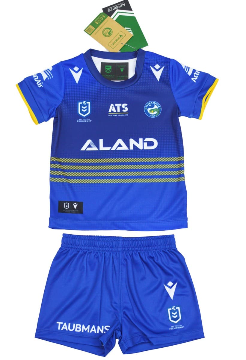 Parramatta Eels 2024 NRL Toddler Home Jersey 0-6 YRS