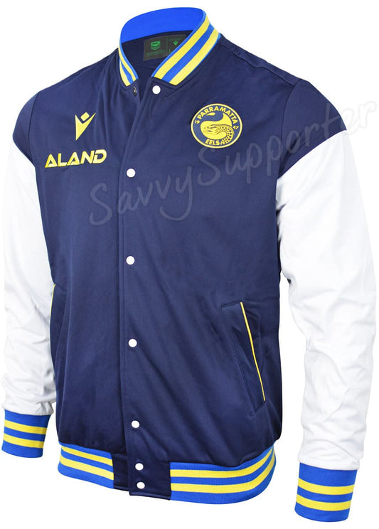 Parramatta Eels 2024 NRL Mens Varsity Bomber Jacket