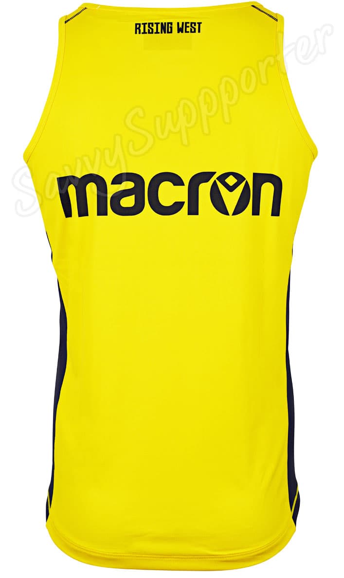 Parramatta Eels 2024 NRL Mens Yellow Training Singlet