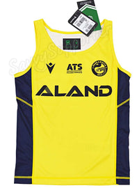 Parramatta Eels 2024 NRL Kids Yellow Singlet