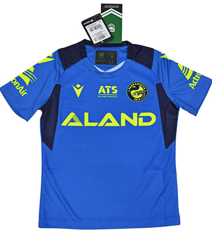 Parramatta Eels 2024 NRL Kids Blue Training Shirt