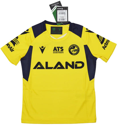 Parramatta Eels 2024 NRL Kids Yellow Training Shirt