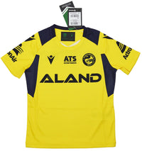 Parramatta Eels 2024 NRL Kids Yellow Training Shirt