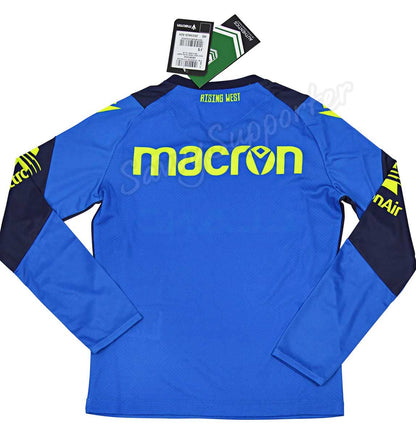 Parramatta Eels 2024 NRL Kids Long Sleeve Blue Training Shirt