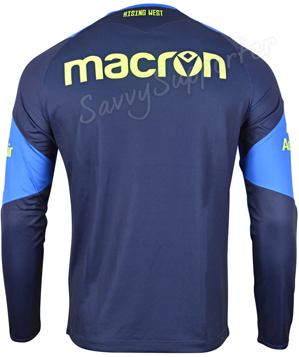 Parramatta Eels 2024 NRL Mens Long Sleeve Navy Training Shirt