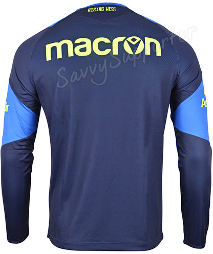 Parramatta Eels 2024 NRL Mens Long Sleeve Navy Training Shirt