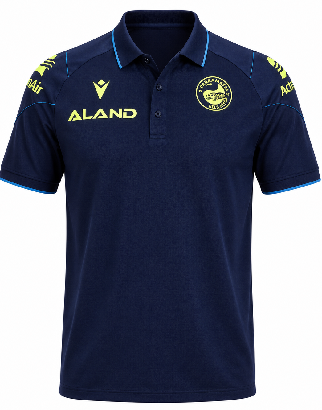 Parramatta Eels NRL Mens Navy Polo Shirt