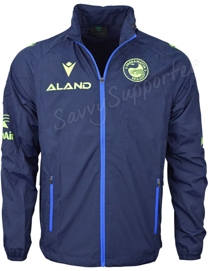 Parramatta Eels 2024 NRL Mens Wet Weather Rain Jacket