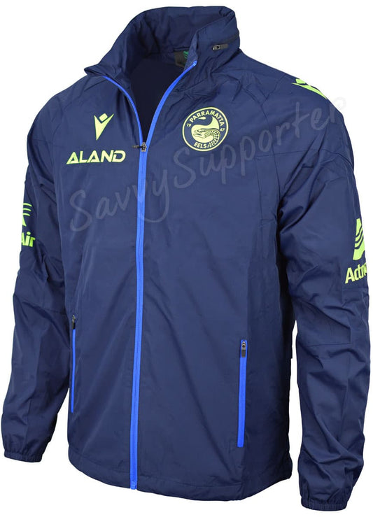 Parramatta Eels 2024 NRL Mens Wet Weather Rain Jacket