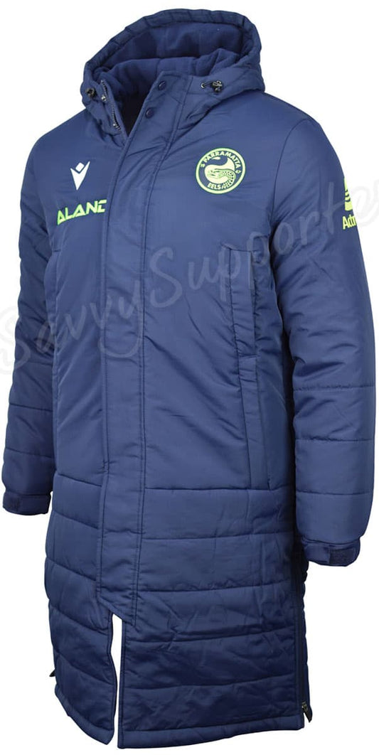 Parramatta Eels 2024 NRL Mens Long Bench Jacket