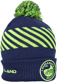 Parramatta Eels 2024 NRL Adults Bobble Beanie