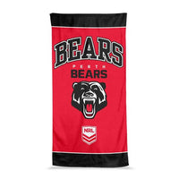 Perth Bears NRL Jumbo Beach Towel