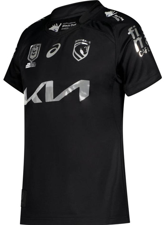 Brisbane Broncos 2026 NRL Ladies Black Dog Institute Charity Jersey