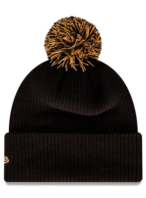 Parramatta Eels NRL New Era Black Wheat Beanie