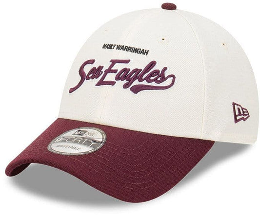Manly Sea Eagles New Era 2Tone Script 9FORTY Snapback Cap