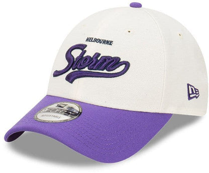 Melbourne Storm New Era 2Tone Script 9FORTY Snapback Cap