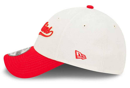 Dolphins New Era 2Tone Script 9FORTY Snapback Cap