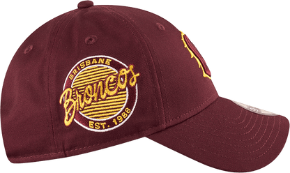 Brisbane Broncos 2025 New Era Adults Badged Cap