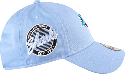 Cronulla Sharks 2025 New Era Adults Badged Cap