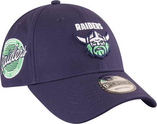 Canberra Raiders 2025 New Era Adults Badged Cap