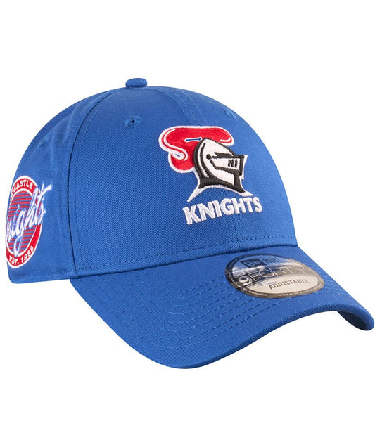 Newcastle Knights 2025 New Era Adults Badged Cap