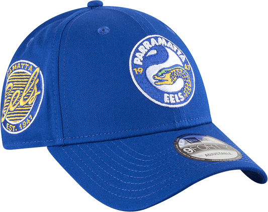 Parramatta Eels 2025 New Era Adults Badged Cap
