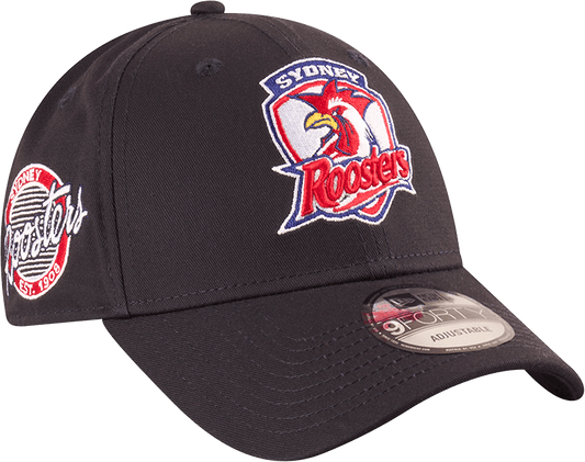 Sydney Roosters 2025 New Era Adults Badged Cap