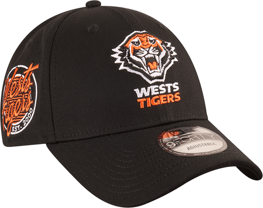 Wests Tigers 2025 New Era Adults Badged Cap