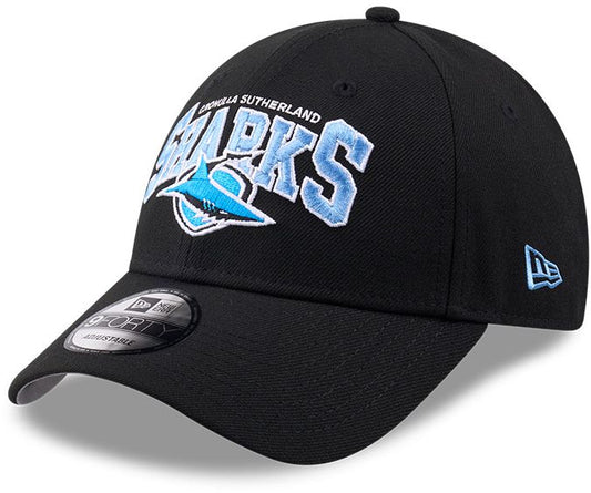 Cronulla Sharks 2026 NRL 9Forty Logo Arch Cap