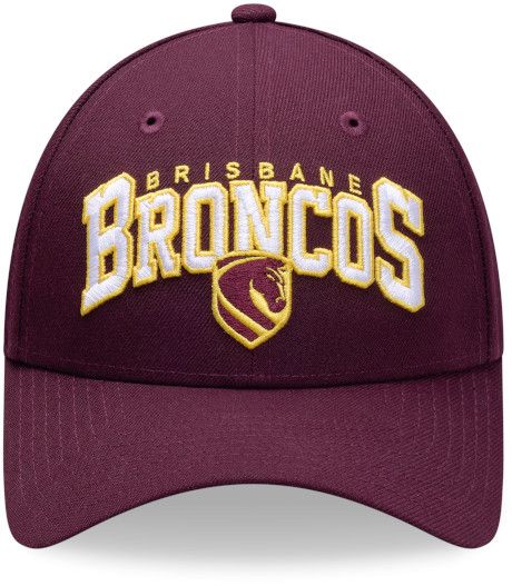 Brisbane Broncos 2026 NRL 9Forty New Era Logo Arch Cap