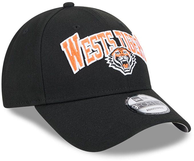 Wests Tigers 2026 NRL 9Forty Logo Arch Cap