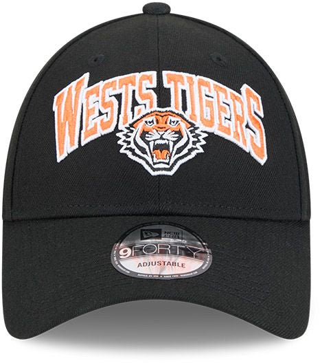 Wests Tigers 2026 NRL 9Forty Logo Arch Cap