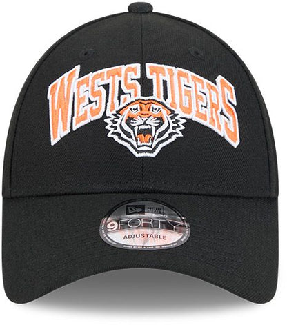 Wests Tigers 2026 NRL 9Forty Logo Arch Cap