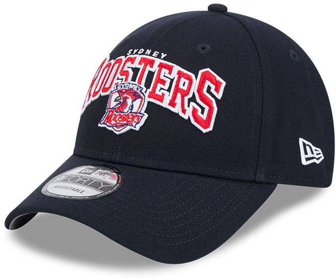Sydney Roosters 2026 NRL 9Forty Logo Arch Cap