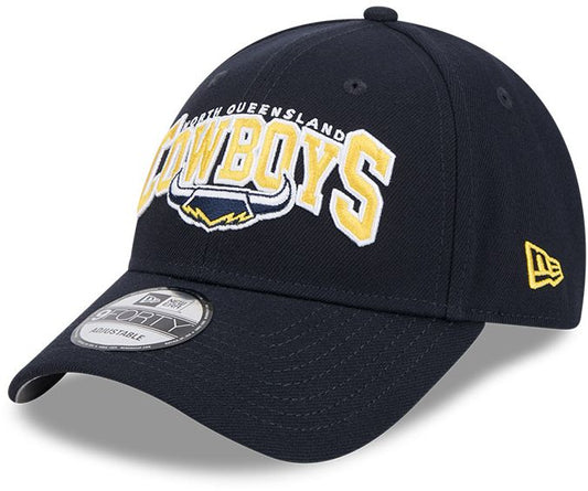 North Queensland Cowboys 2026 NRL 9Forty Logo Arch Cap