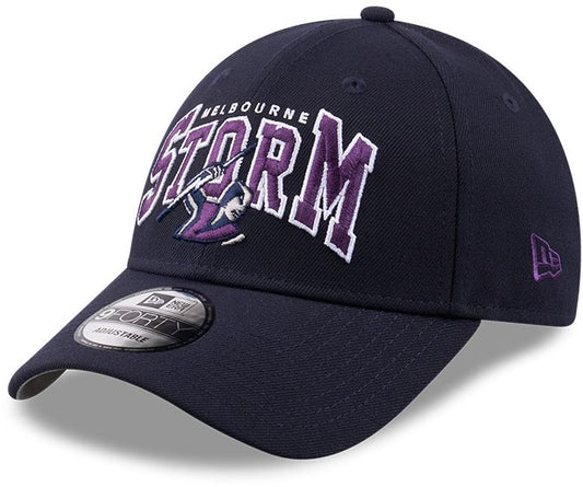 Melbourne Storm 2026 NRL 9Forty Logo Arch Cap